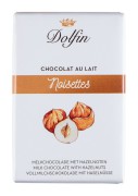 Dolfin - Melkchocolade 37% hazelnoot - 30 gram